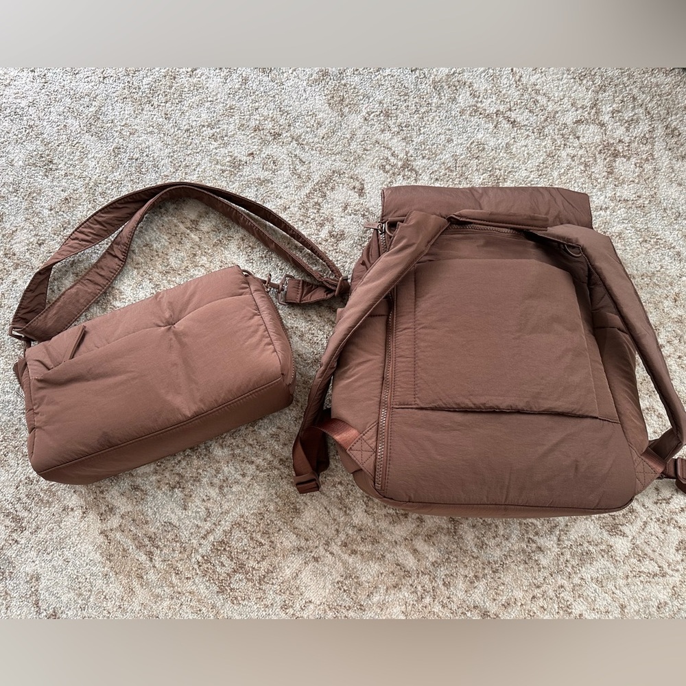 Calpak Hazelnut Baby Bag Set with stroller straps - Picture 5 of 11